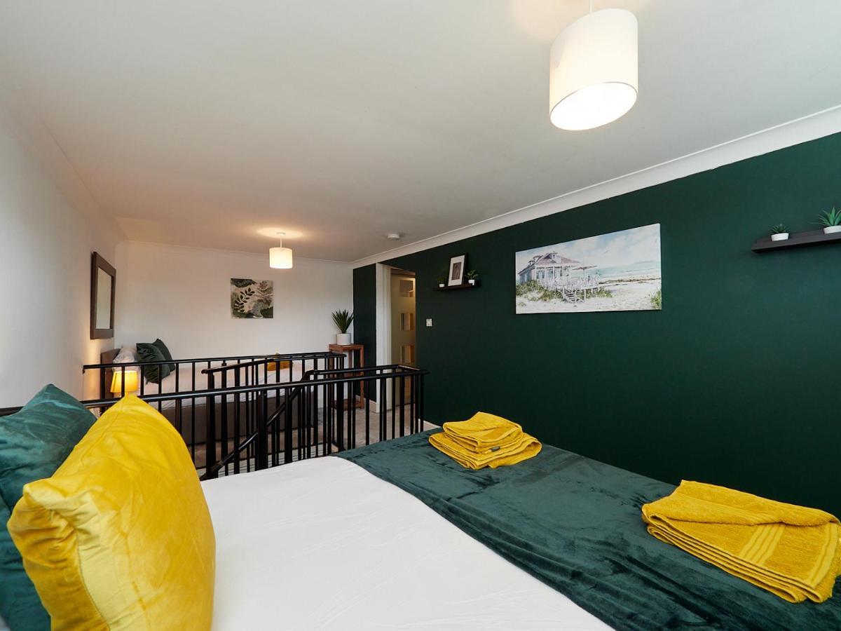 Emerald Suite - Two Story Duplex Apartment - Balcony - Contractors - Family - City Centre - Broadway Plaza - Five Ways - Sleeps 6 Birmingham Buitenkant foto