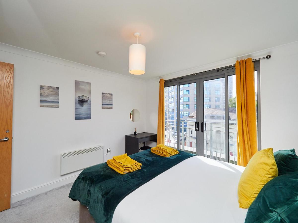 Emerald Suite - Two Story Duplex Apartment - Balcony - Contractors - Family - City Centre - Broadway Plaza - Five Ways - Sleeps 6 Birmingham Buitenkant foto