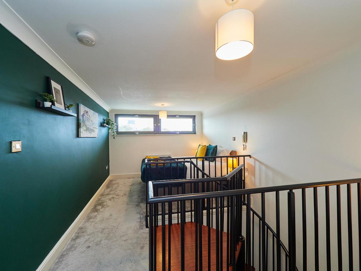 Emerald Suite - Two Story Duplex Apartment - Balcony - Contractors - Family - City Centre - Broadway Plaza - Five Ways - Sleeps 6 Birmingham Buitenkant foto
